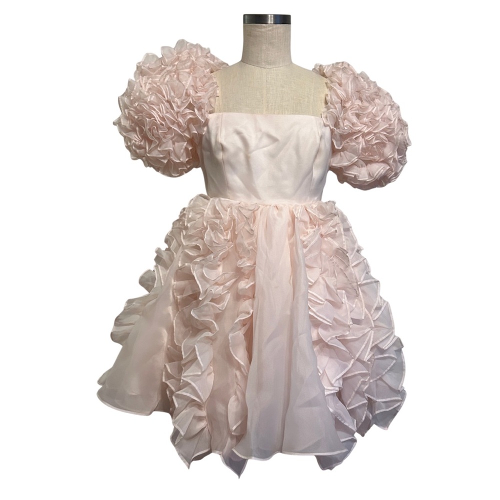 Selkie Blush Pink Ruffle Dress - size M